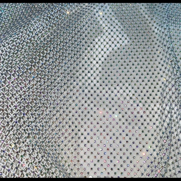 Omg swimwear sparkly beach cover up- rhinestone - Picture 2 of 3